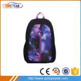 Custom nice pattern zipper closure fashionable backpack for school students